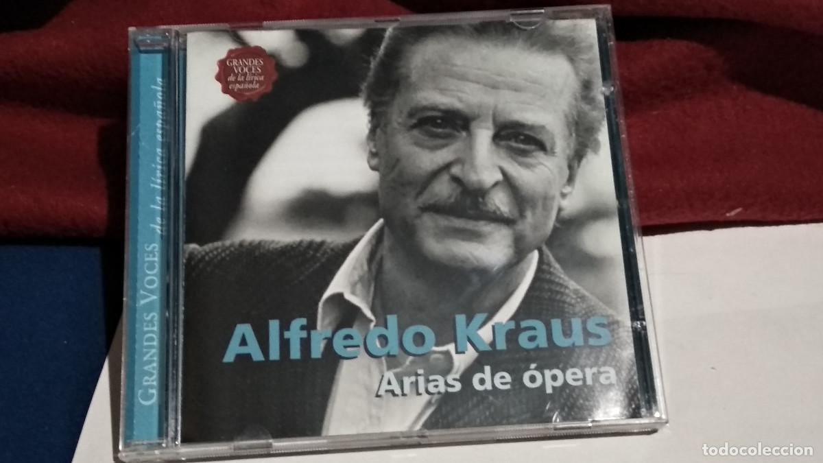CDs de m&uacute;sica: ALFREDO KRAUS , ARIAS DE &Oacute;PERA. GRANDES VOCES DE LA L&Iacute;RICA ESPA&Ntilde;OLA - CD DIAPASON 2001. PERFECTO