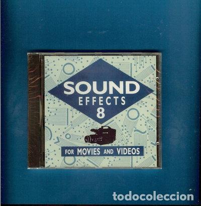 CDs de m&uacute;sica: Sound Effects 8 - For Movies And Videos- 0027726204925