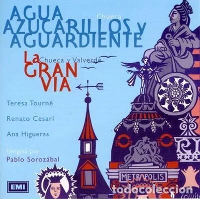 CDs de m&uacute;sica: Agua Azucarillos y Aguardiente / La Gran V&iacute;a- 0724357415224