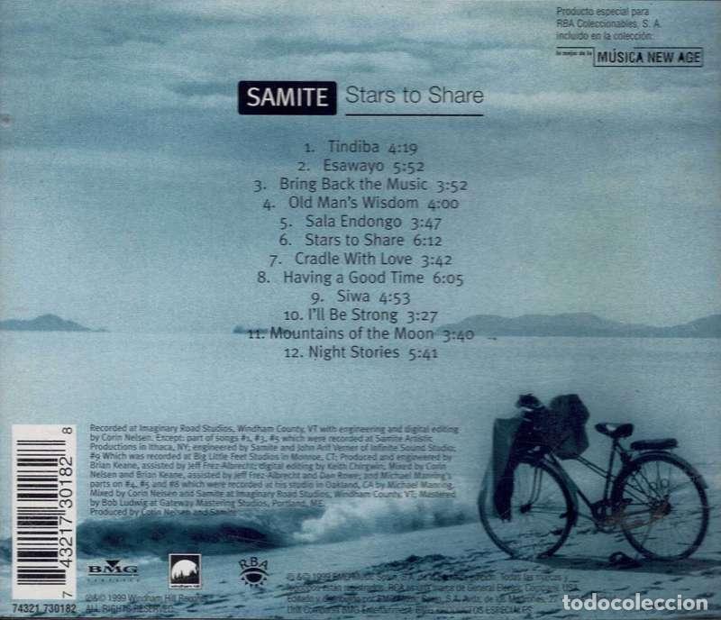 CDs de m&uacute;sica: Samite - Stars To Share. CD - Foto 2