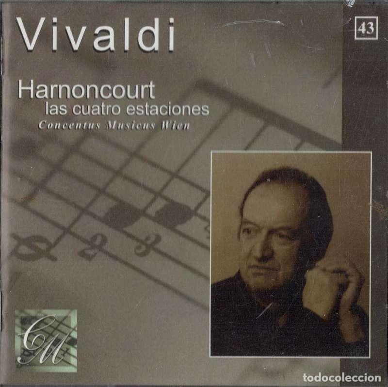 CDs de m&uacute;sica: Vivalid, Harnoncourt - Las Cuatro Estaciones. CD (precintado)
