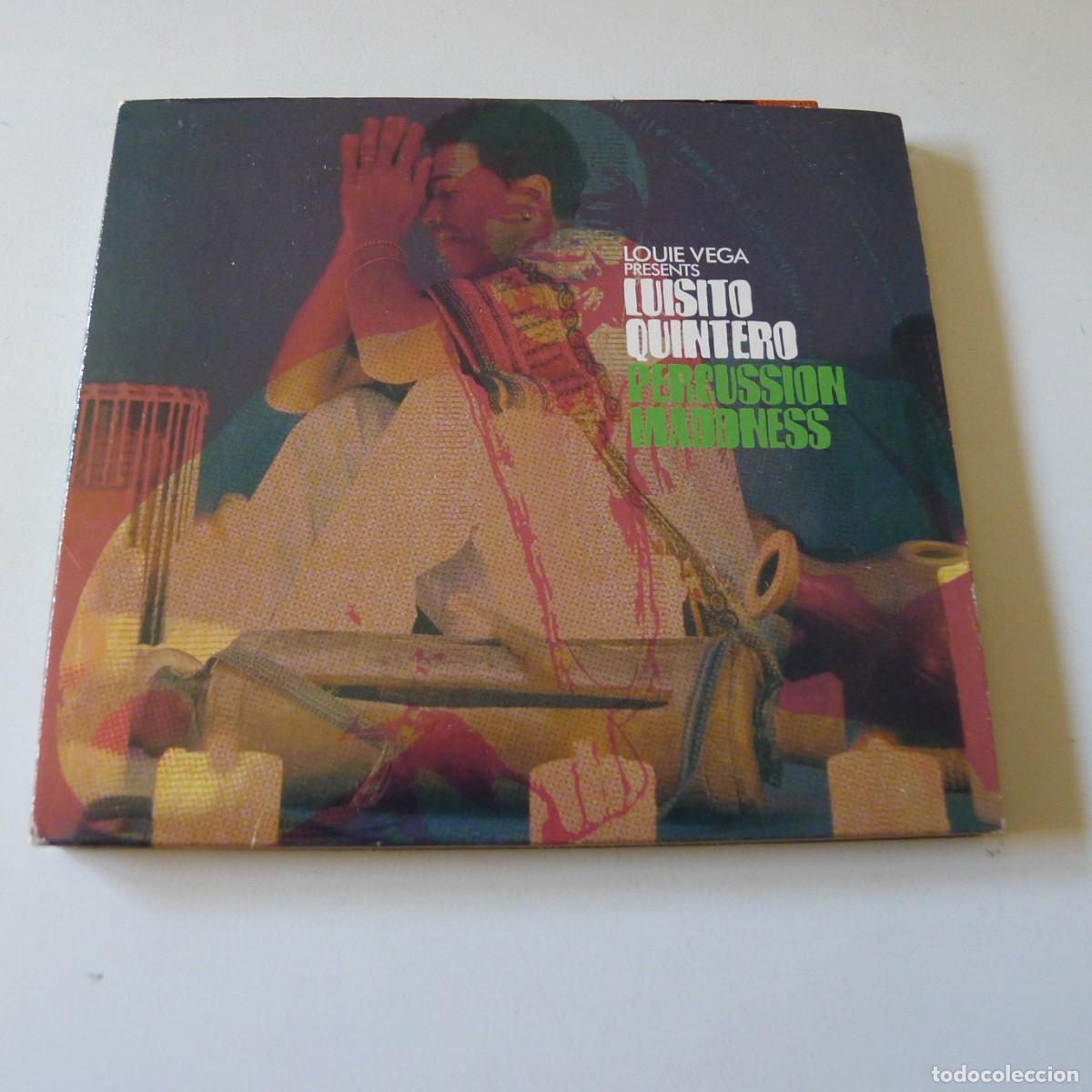CDs de m&uacute;sica: Louie Vega Presents Luisito Quintero &ndash; Percussion Maddnes CD digipack edicion US / RARO