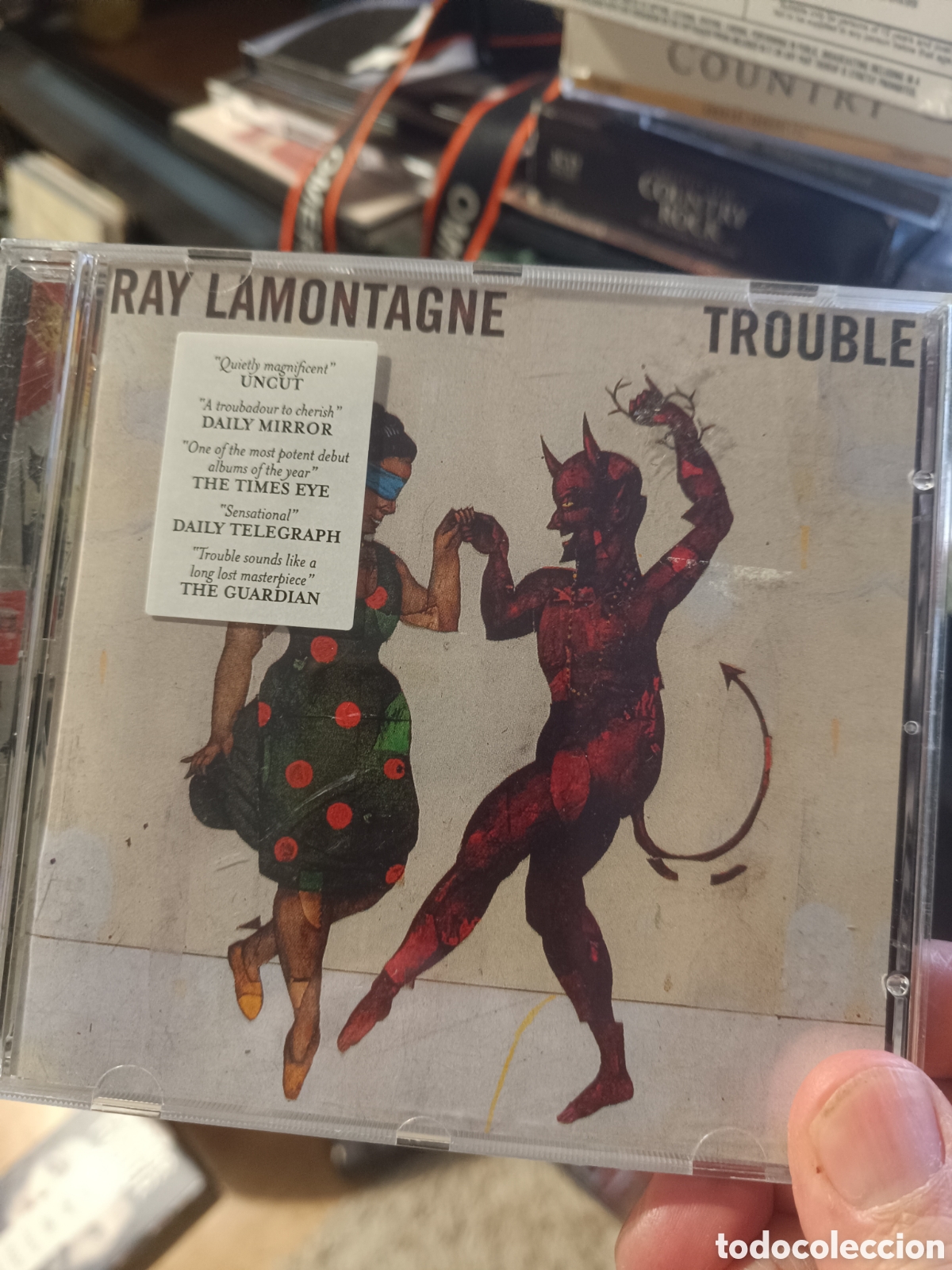 CDs de m&uacute;sica: Ray Lamontagne &ndash; Trouble