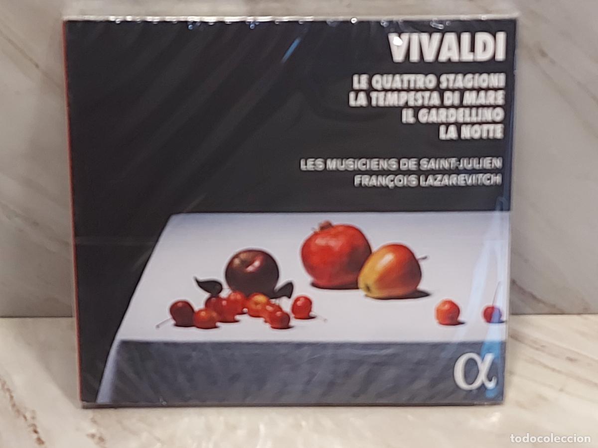 CDs de m&uacute;sica: VIVALDI | LE QUATTRO STAGIONI | LES MUSICIENS DE SAINT-JULIEN | LAZAREVITCH | CD PRECINTADO