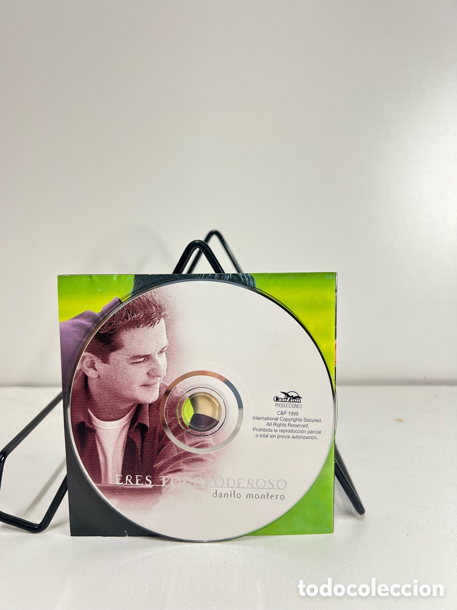 CDs de m&uacute;sica: DANILO MONTERO (CD) ERES TODOPODEROSO A&Ntilde;O &ndash; 1999 - Foto 2
