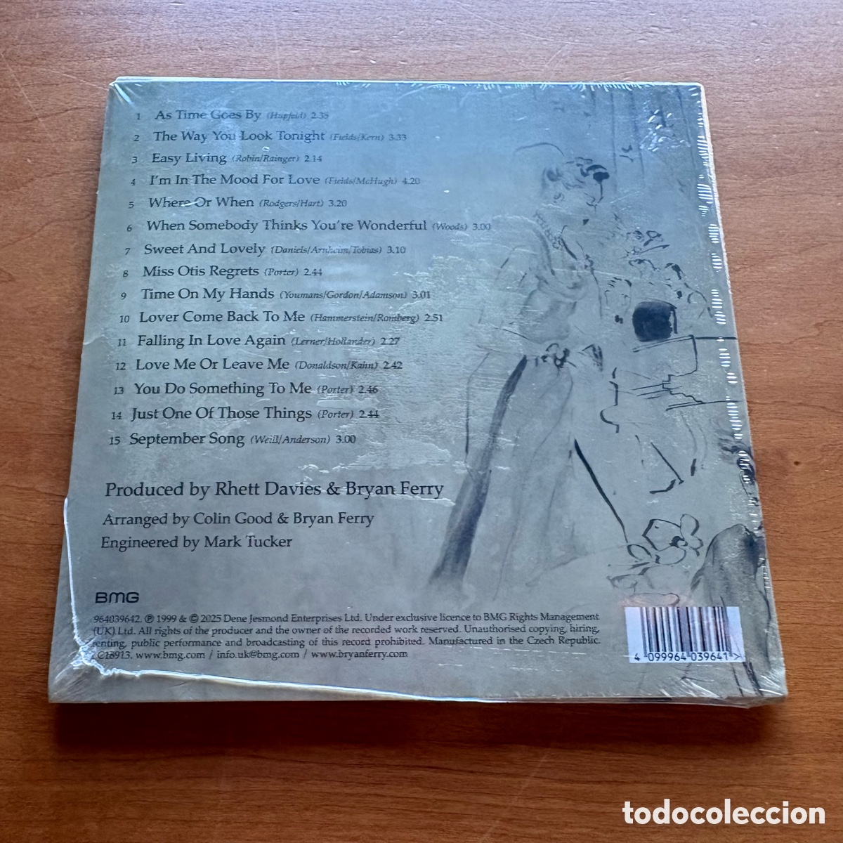 CDs de m&uacute;sica: CD Bryan Ferry As Time Goes By Precintado - Foto 2