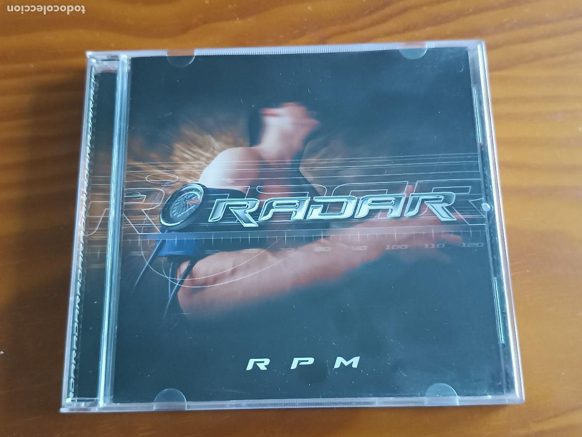 CDs de m&uacute;sica: RADAR - RPM (2000) CD HARD ROCK