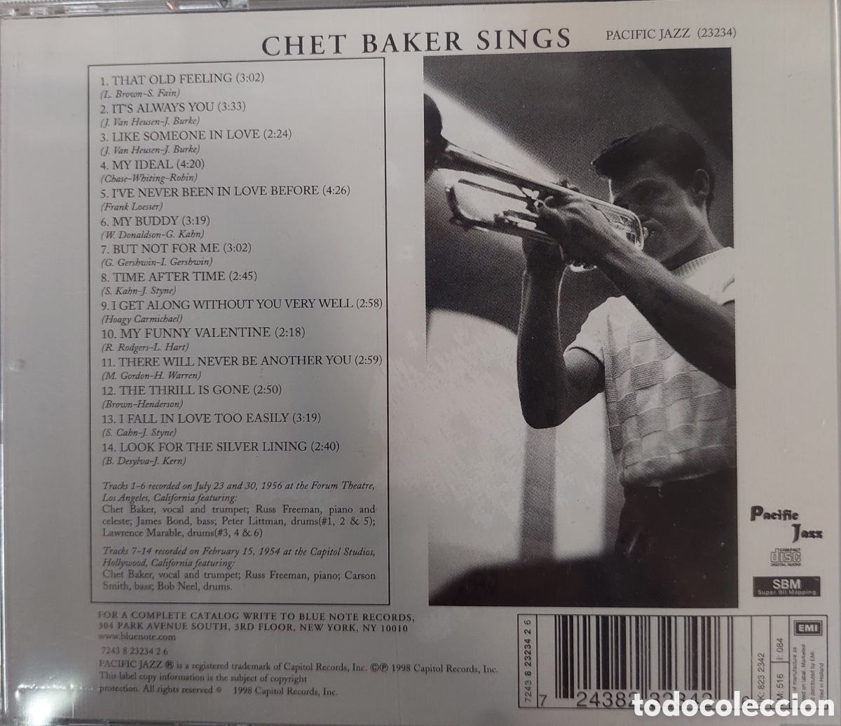 CDs de m&uacute;sica: Chet Baker ?&ndash; Chet Baker Sings CD PRECINTADO - Foto 2