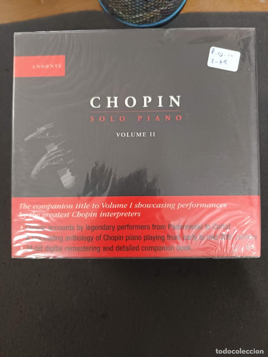 CDs de m&uacute;sica: 4 CD. CHOPIN: SOLO PIANO. VOLUME II