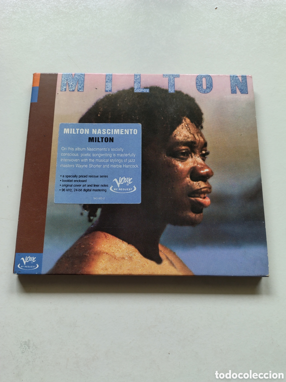 CDs de m&uacute;sica: MILTON NASCIMENTO Milton ( 1976 A&M VERVE 2000 ) BRASIL WAYNE SHORTER HERBIE HANCOCK AIRTO MOREIRA