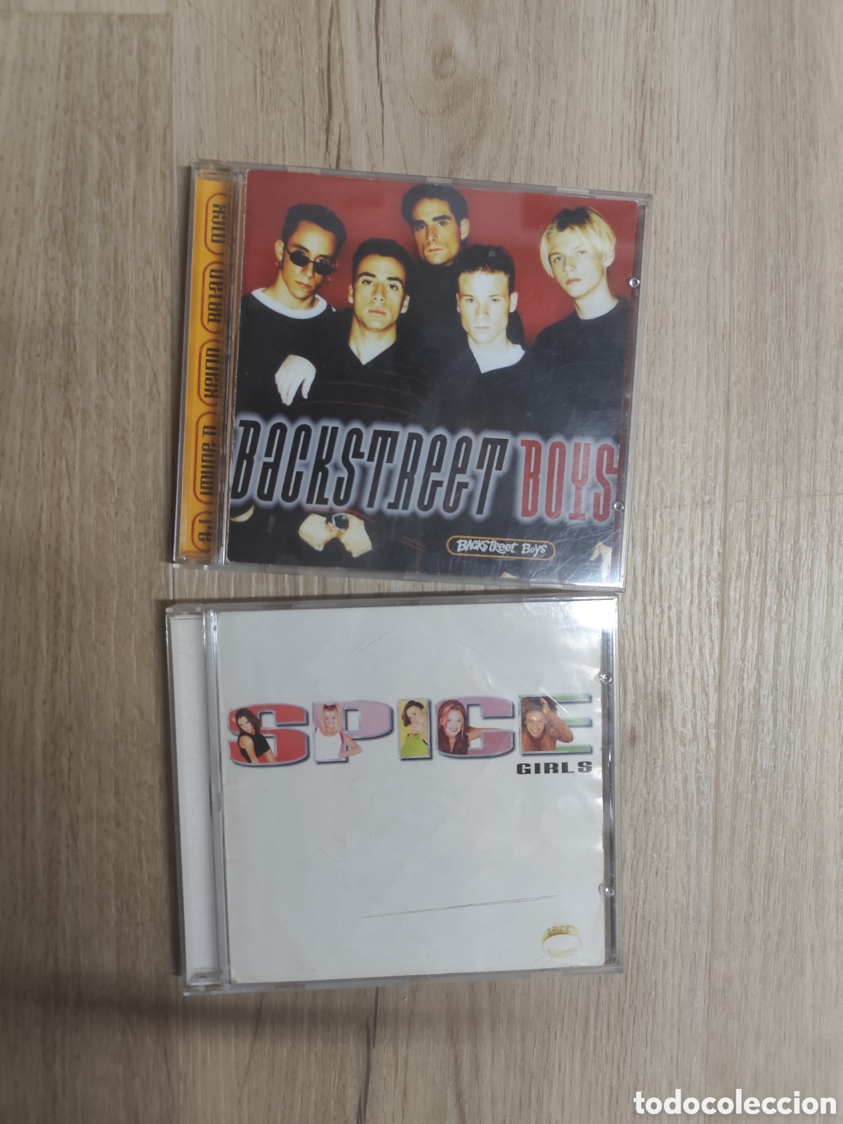 CDs de m&uacute;sica: Backstreet boys y Spice Girls