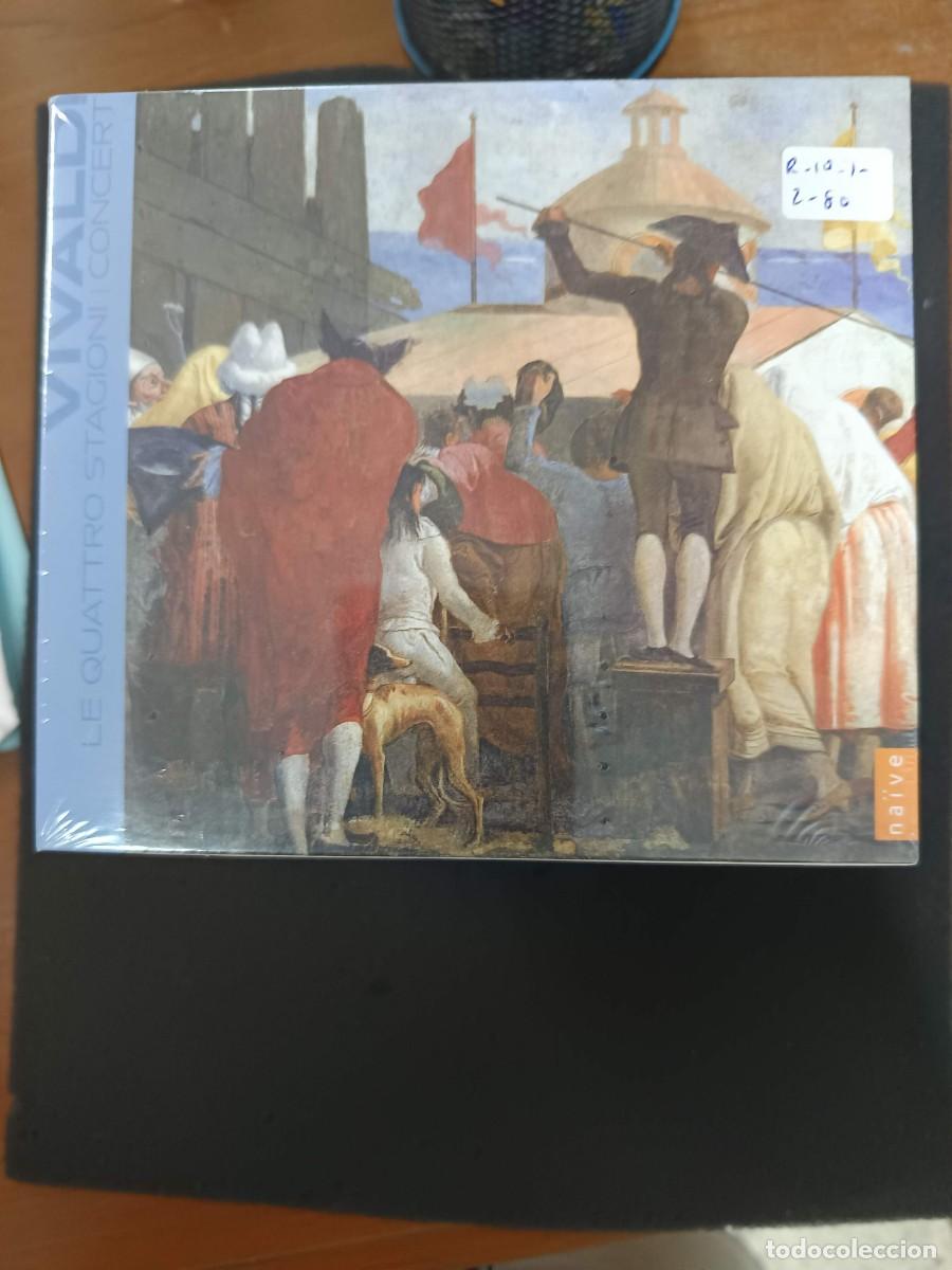 CDs de m&uacute;sica: 4 CD. VIVALDI: LE QUATTRO STAGIONI / CONCERTI. DIR: FABIO BIONDI, RINALDO ALESSANDRINI, ALFREDO BERN