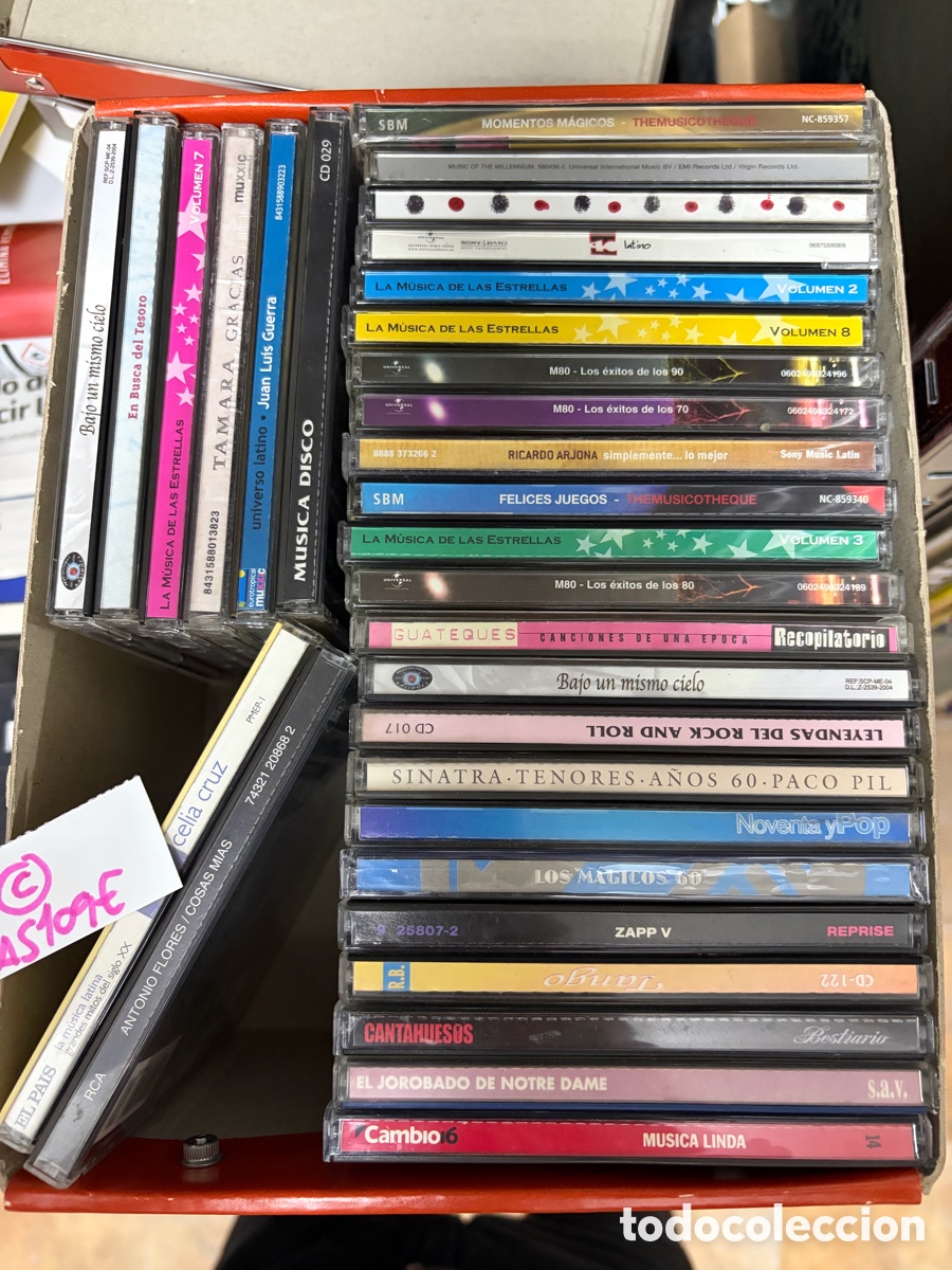 CDs de m&uacute;sica: Blas109E (C) lote de 31 cds de m&uacute;sica originales