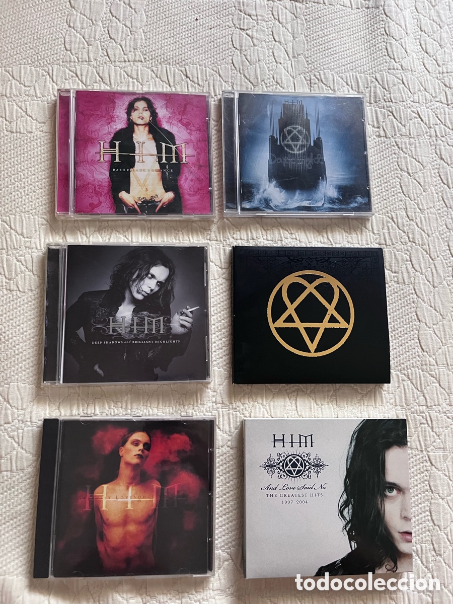CDs de m&uacute;sica: 6 CDs banda de m&uacute;sica HIM