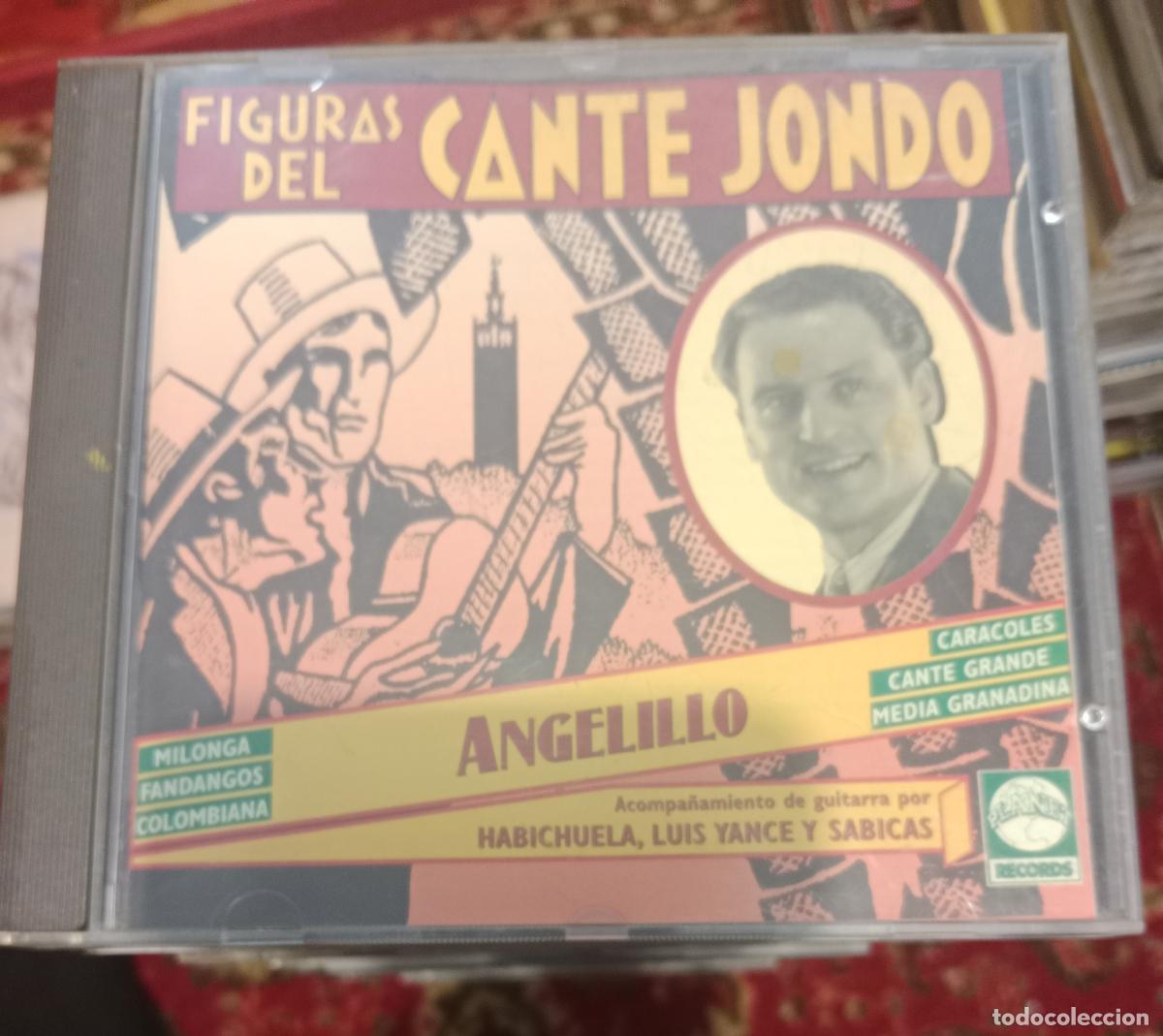 CDs de m&uacute;sica: Angelillo - Figuras del cante jondo cd