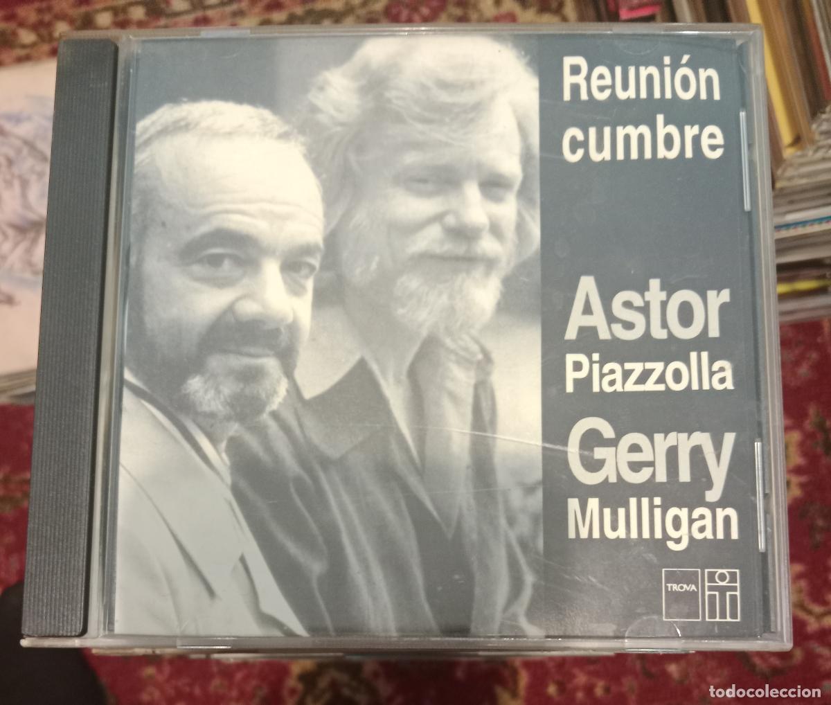 CDs de m&uacute;sica: Astor Piazzolla, Gerry Mulligan &ndash; Reuni&oacute;n Cumbre Cd Argentina 1994