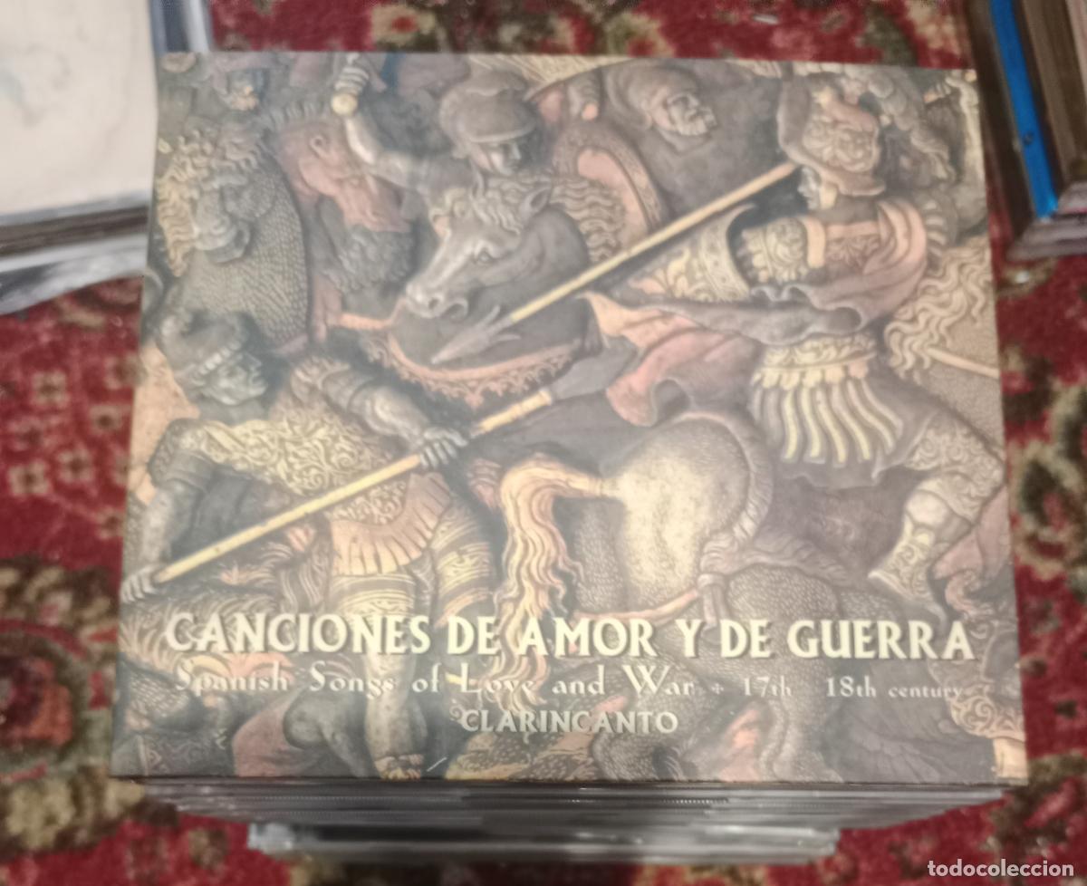 CDs de m&uacute;sica: Claricanto - Canciones de amor y de guerra Cd