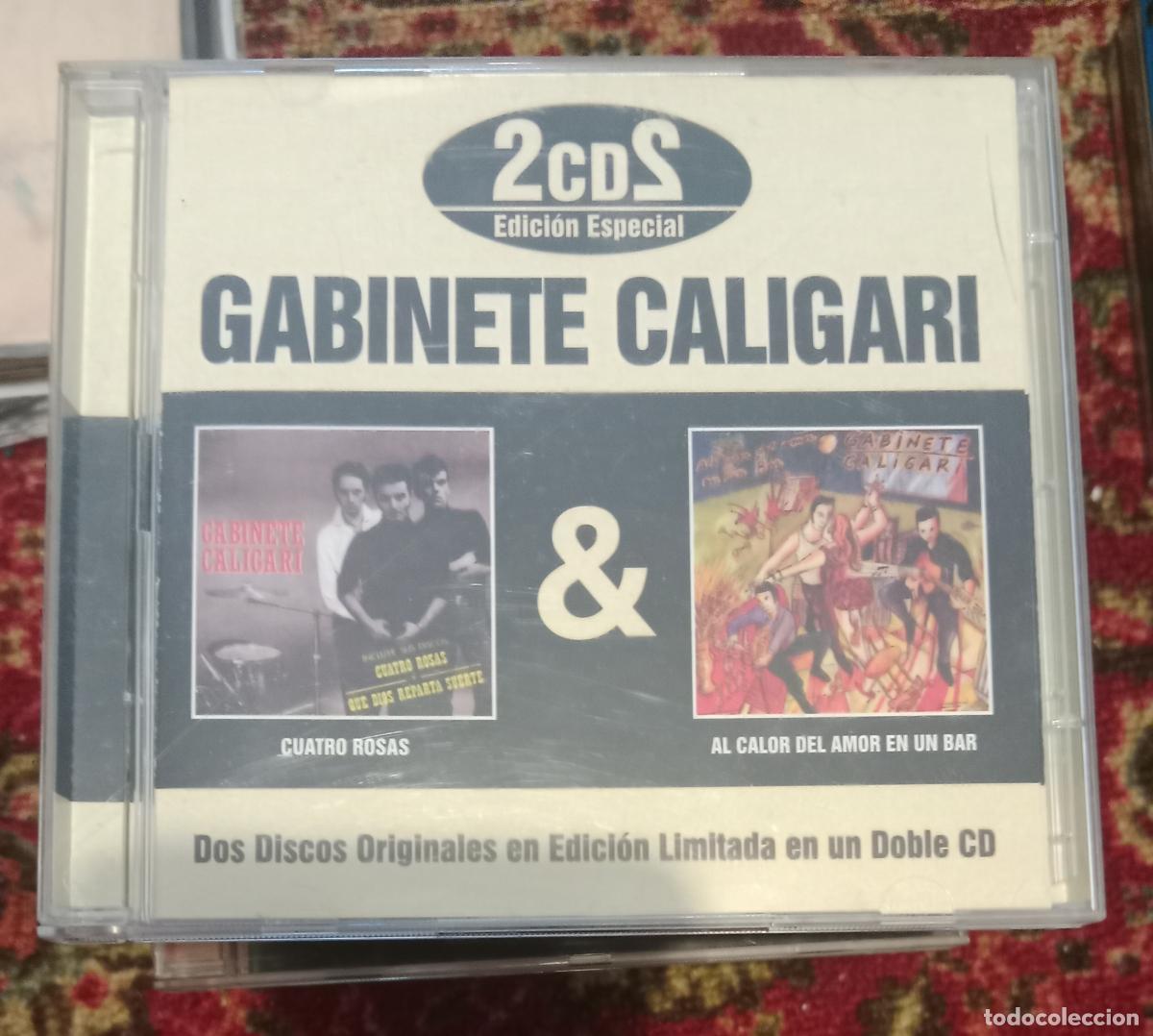 CDs de m&uacute;sica: Gabinete Caligaria - Doble cd: Cuatro rosas, que dios reparta... y Al calor del amor...