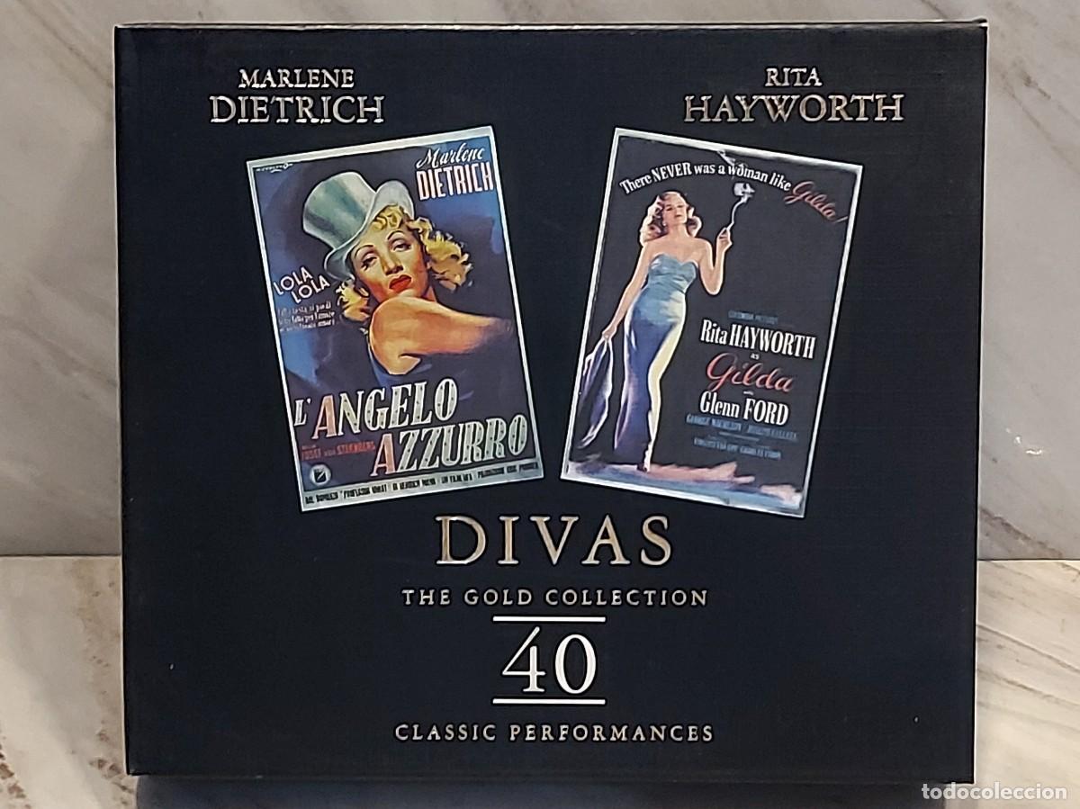 CDs de m&uacute;sica: MARLENE DIETRICH & RITA HAYWORTH | DIVAS | 2 CD | DEJAVU RETRO GOLD