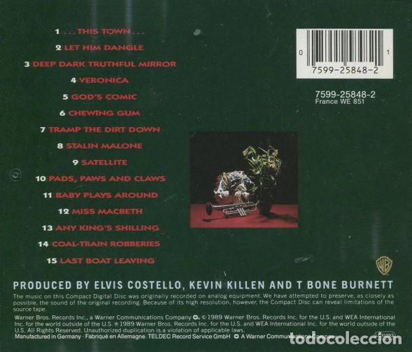 CDs de m&uacute;sica: ELVIS COSTELLO. SPIKE. CD. - Foto 2