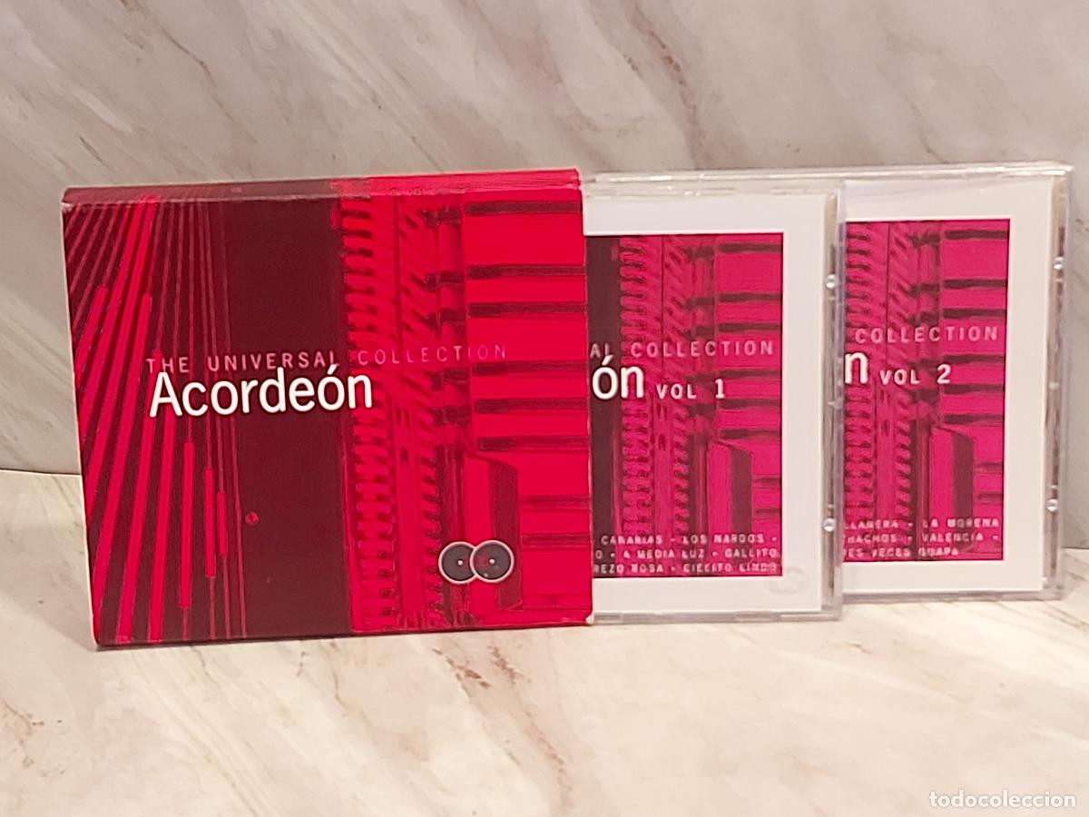 CDs de m&uacute;sica: ACORDE&Oacute;N | THE UNIVERSAL COLLECTION | VOL. 1 & 2 | 2 CD | KNIFE MUSIC 2000