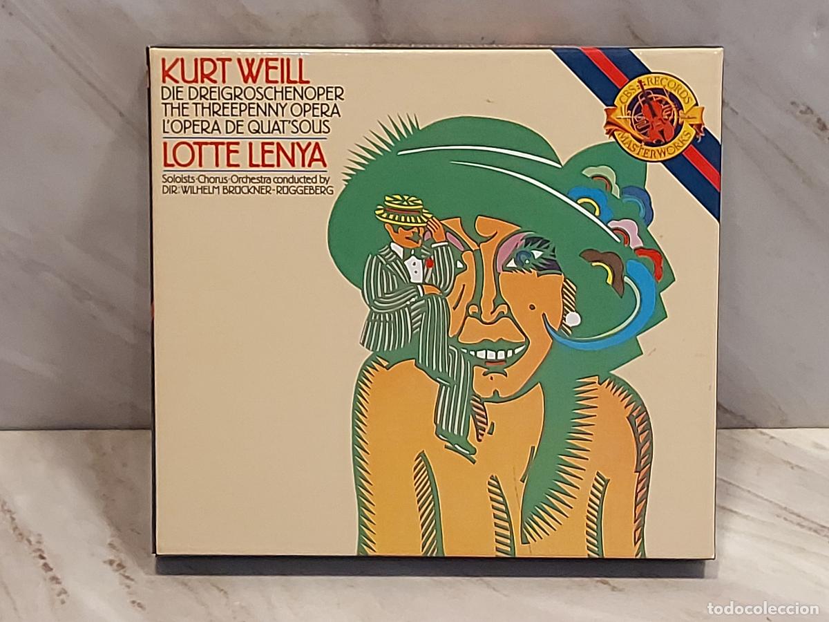 CDs de m&uacute;sica: KURT WEILL | DIE DREIGROSCHENOPER | LOTTE LENYA | CBS MASTERWORKS | CD + LIBRETO 96 PAG