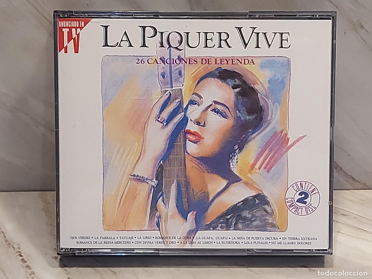 CDs de m&uacute;sica: CONCHA PIQUER | LA PIQUER VIVE | 26 CANCIONES DE LEYENDA | 2 CD EMI 1991