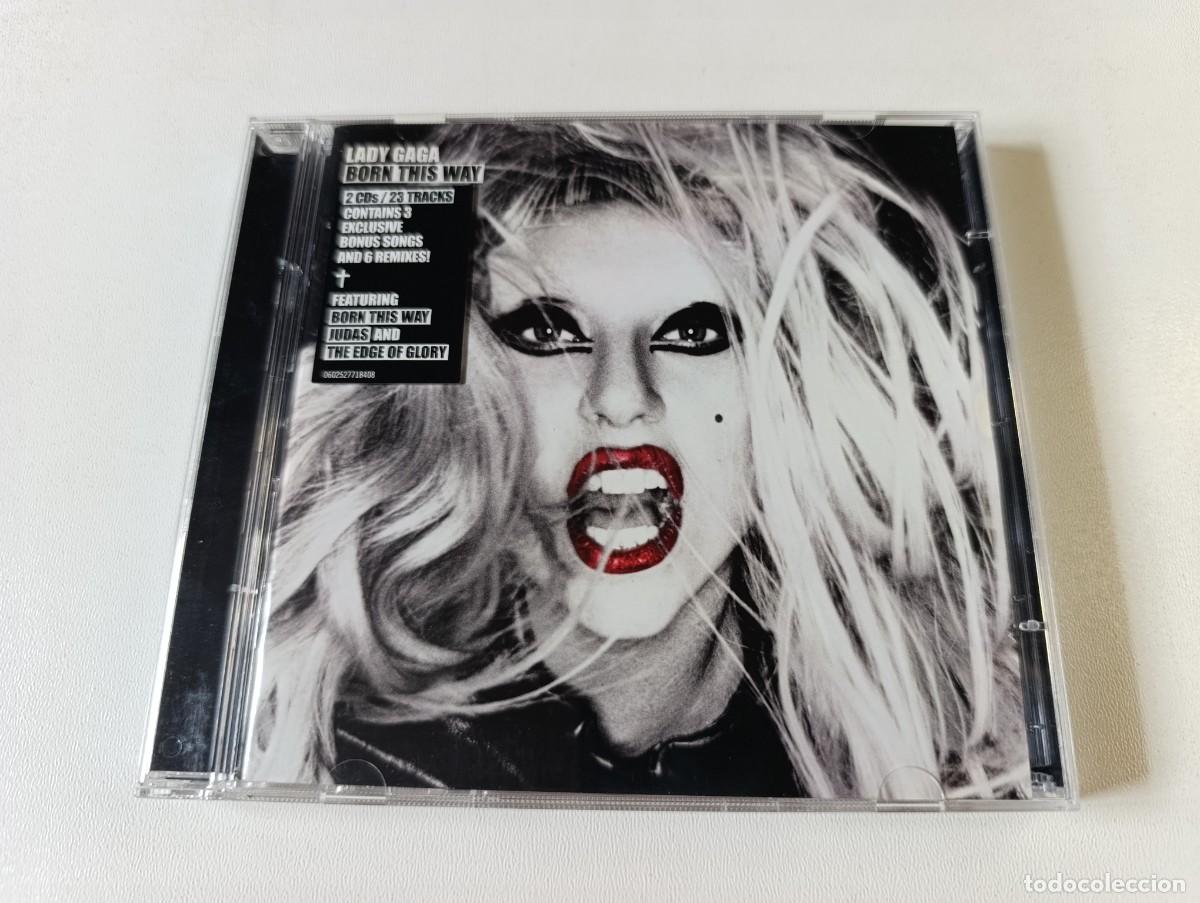 CDs de m&uacute;sica: LADY GAGA 'Born This Way' 2x CD &Aacute;lbum 2011 Edici&oacute;n Deluxe Limitada Judas The Edge Of glory You and I