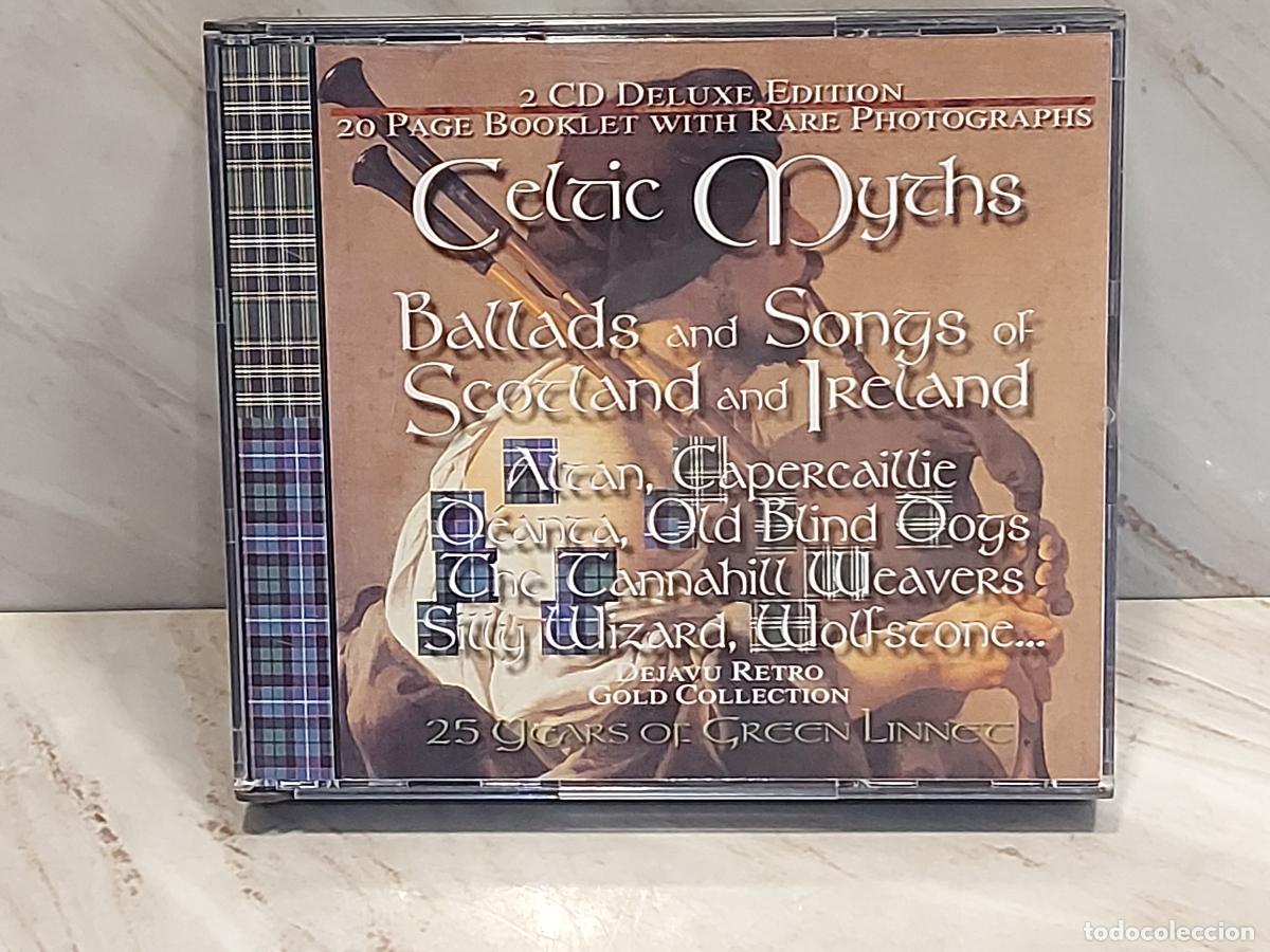 CDs de m&uacute;sica: CELTIC MYTHS | BALLADS & SONGS OF SCOTLAND & IRELAND | 2 CD | DEJAVU RETRO