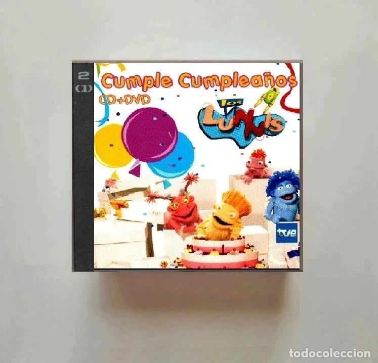 CDs de m&uacute;sica: [CD+DVD]. LOS LUNNIS. CUMPLE CUMPLEA&Ntilde;OS. TVE. KARAOKE DE TODAS LAS CANCIONES.