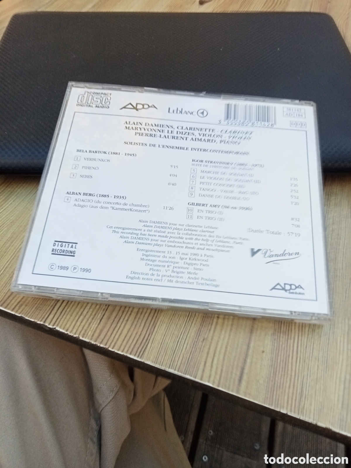 CDs de m&uacute;sica: Bart&oacute;k, Berg, Stravinski - Foto 2