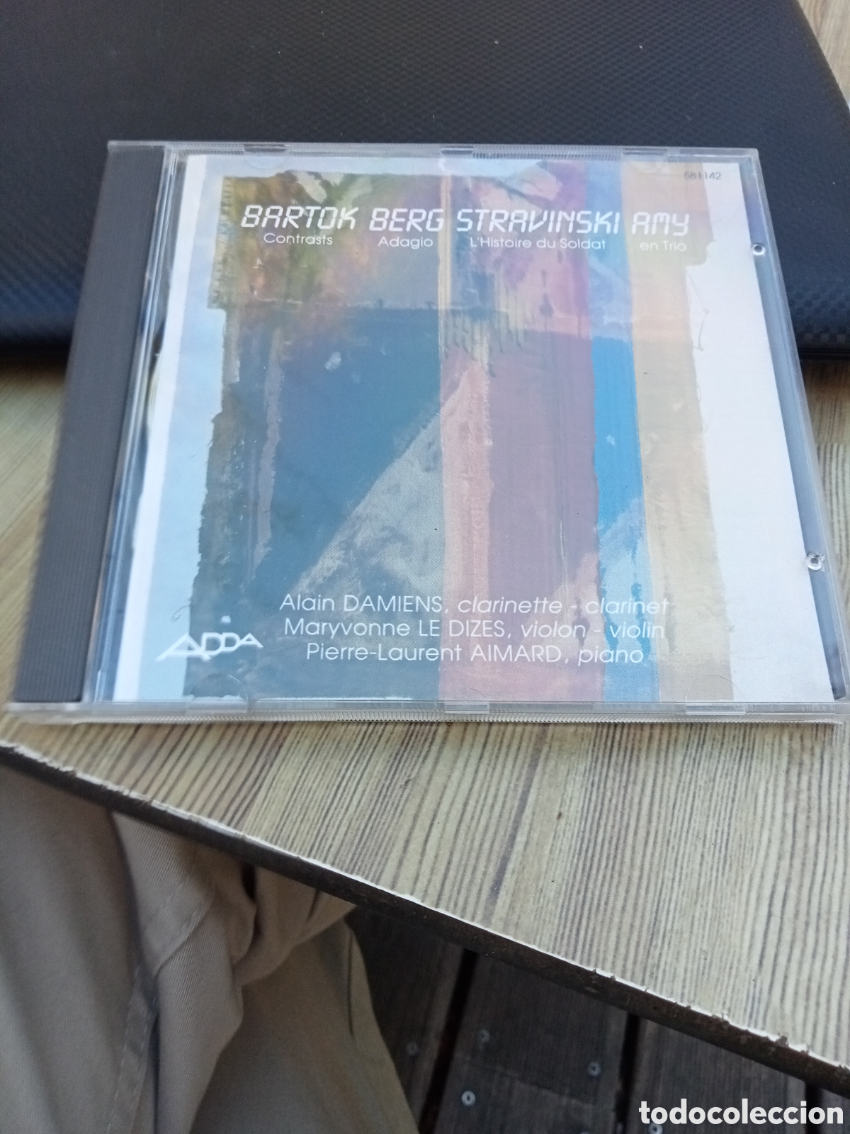 CDs de m&uacute;sica: Bart&oacute;k, Berg, Stravinski