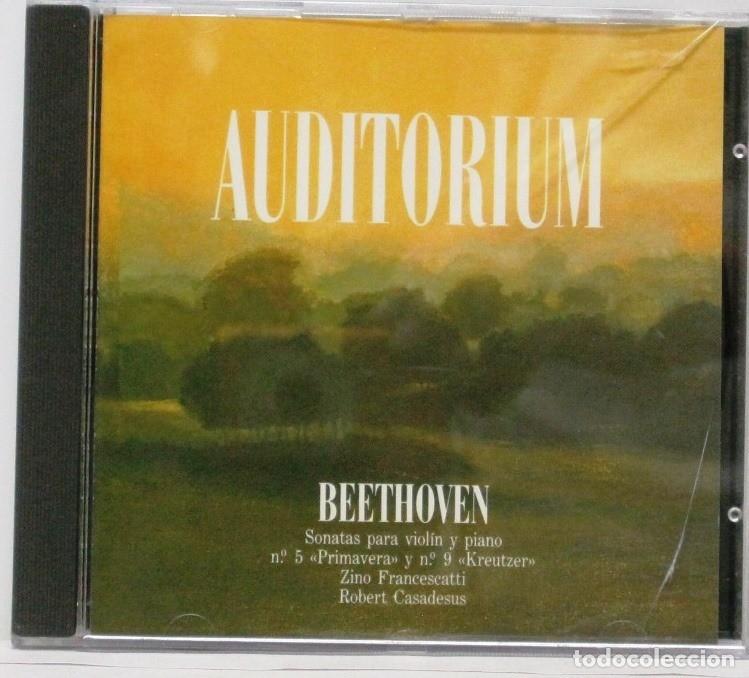 CDs de m&uacute;sica: BEETHOVEN SONATAS PARA VIOLIN Y PIANO N&ordm; 5 Y N&ordm; 9- CD