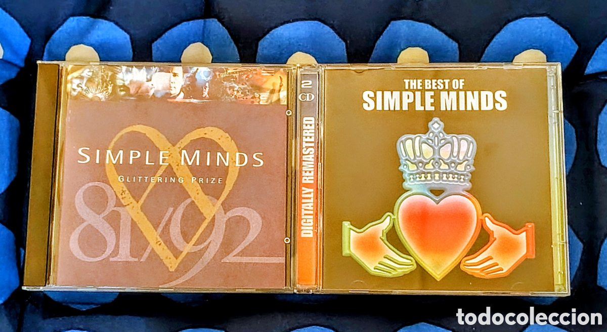 CDs de m&uacute;sica: Lote 2 CDs SIMPLE MINDS * Glittering Prize y doble CD The best of Simple Minds