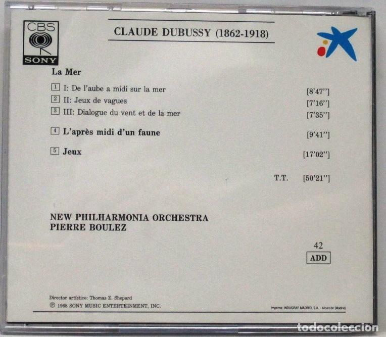 CDs de m&uacute;sica: DEBUSSY - LA MER - LAPRES MIDI -......- CD - Foto 2