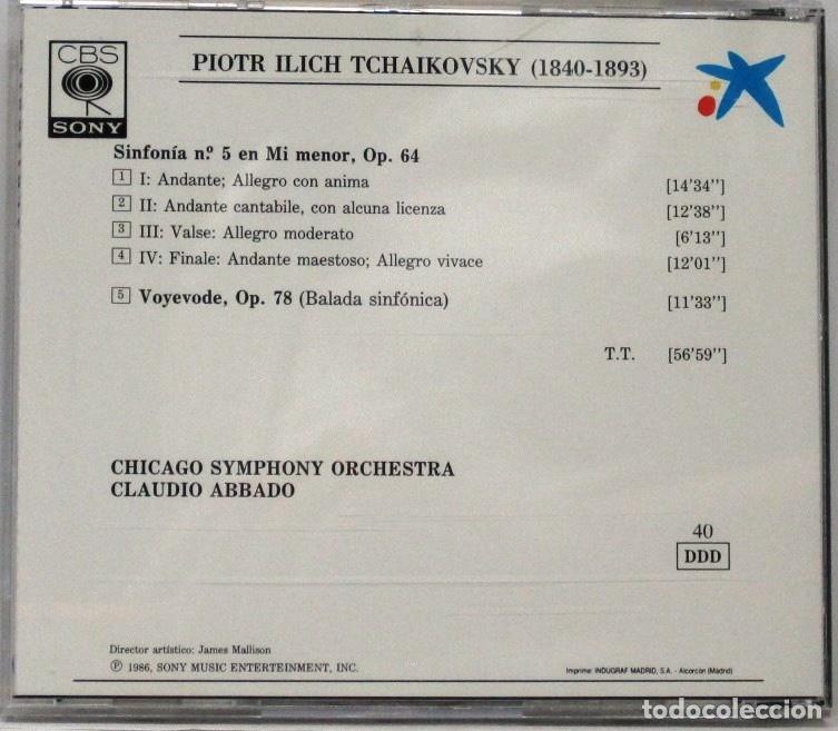 CDs de m&uacute;sica: TCHAIKOVSKY - SINFONIA N&ordm; 5 - CD - Foto 2