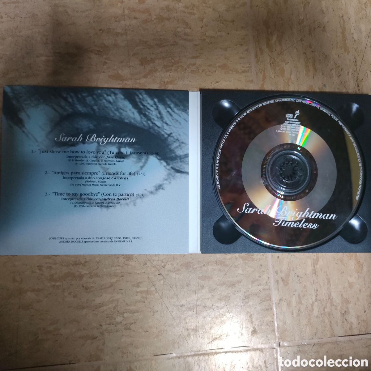 CDs de m&uacute;sica: Sarah Brightman Timeless - Foto 3