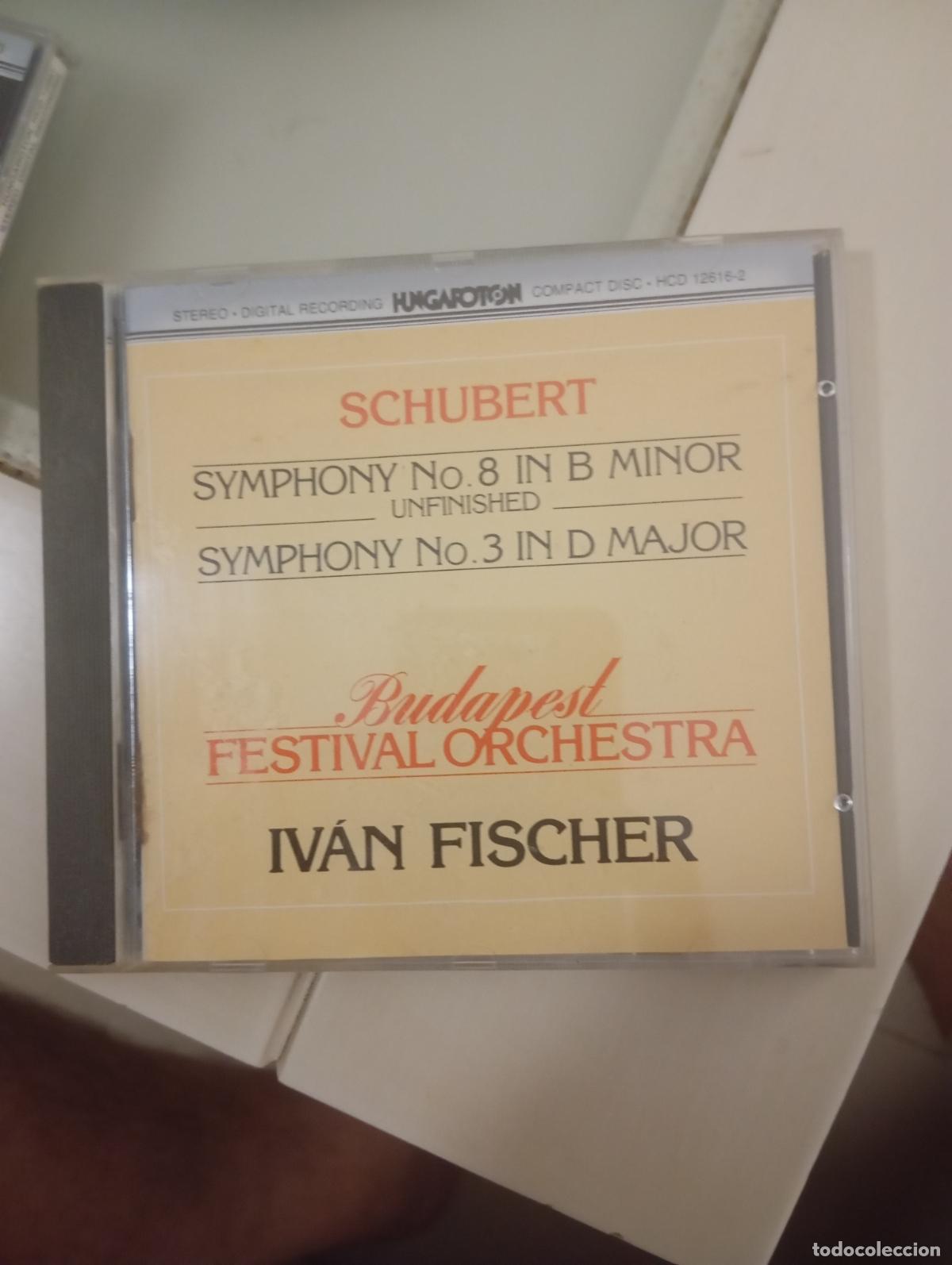 CDs de m&uacute;sica: CD Franz Schubert: Sinfon&iacute;as N&ordm; 8 y N&ordm; 3 - Iv&aacute;n Fischer (Hungaroton)