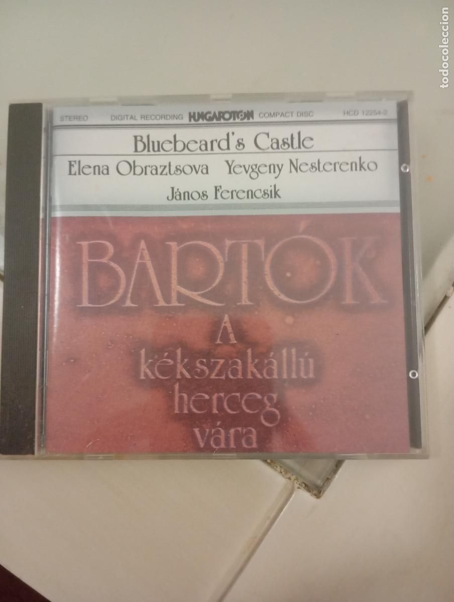 CDs de m&uacute;sica: CD B&eacute;la Bart&oacute;k: Bluebeard's Castle (El castillo de Barbazul) &ndash; Hungaroton
