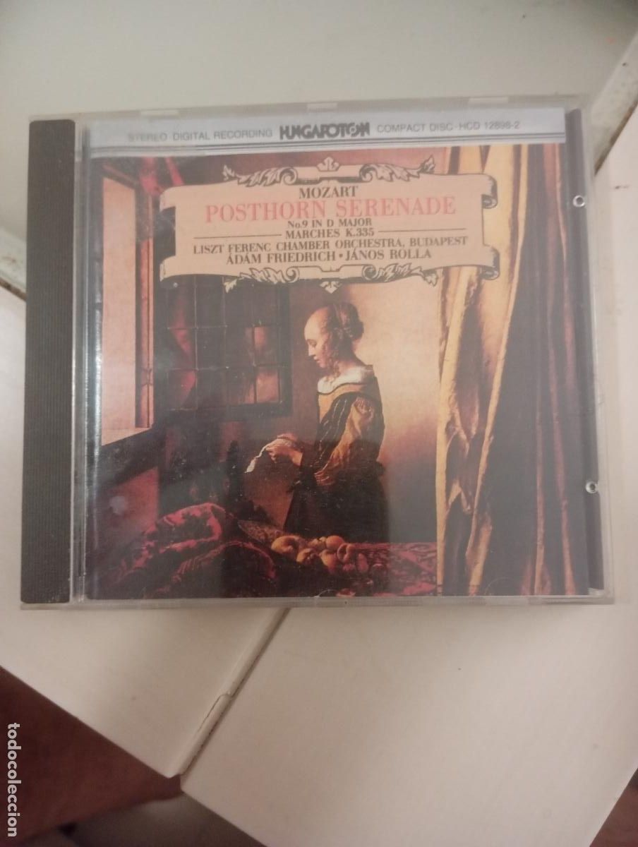 CDs de m&uacute;sica: CD Mozart: Posthorn Serenade / Marches K.335 &ndash; Liszt Ferenc Chamber Orchestra &ndash; Hungaroton