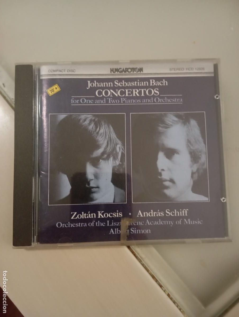 CDs de m&uacute;sica: CD Bart&oacute;k B&eacute;la: Rhapsodies for Violin & Piano / Contrasts &ndash; Zolt&aacute;n Kocsis &ndash; Hungaroton