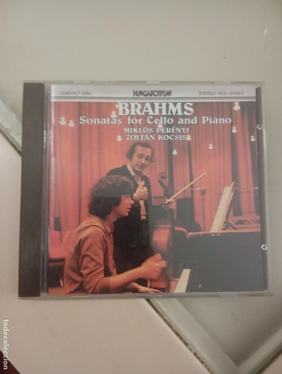 CDs de m&uacute;sica: CD Brahms: Sonatas for Cello and Piano &ndash; Mikl&oacute;s Per&eacute;nyi / Zolt&aacute;n Kocsis &ndash; Hungaroton