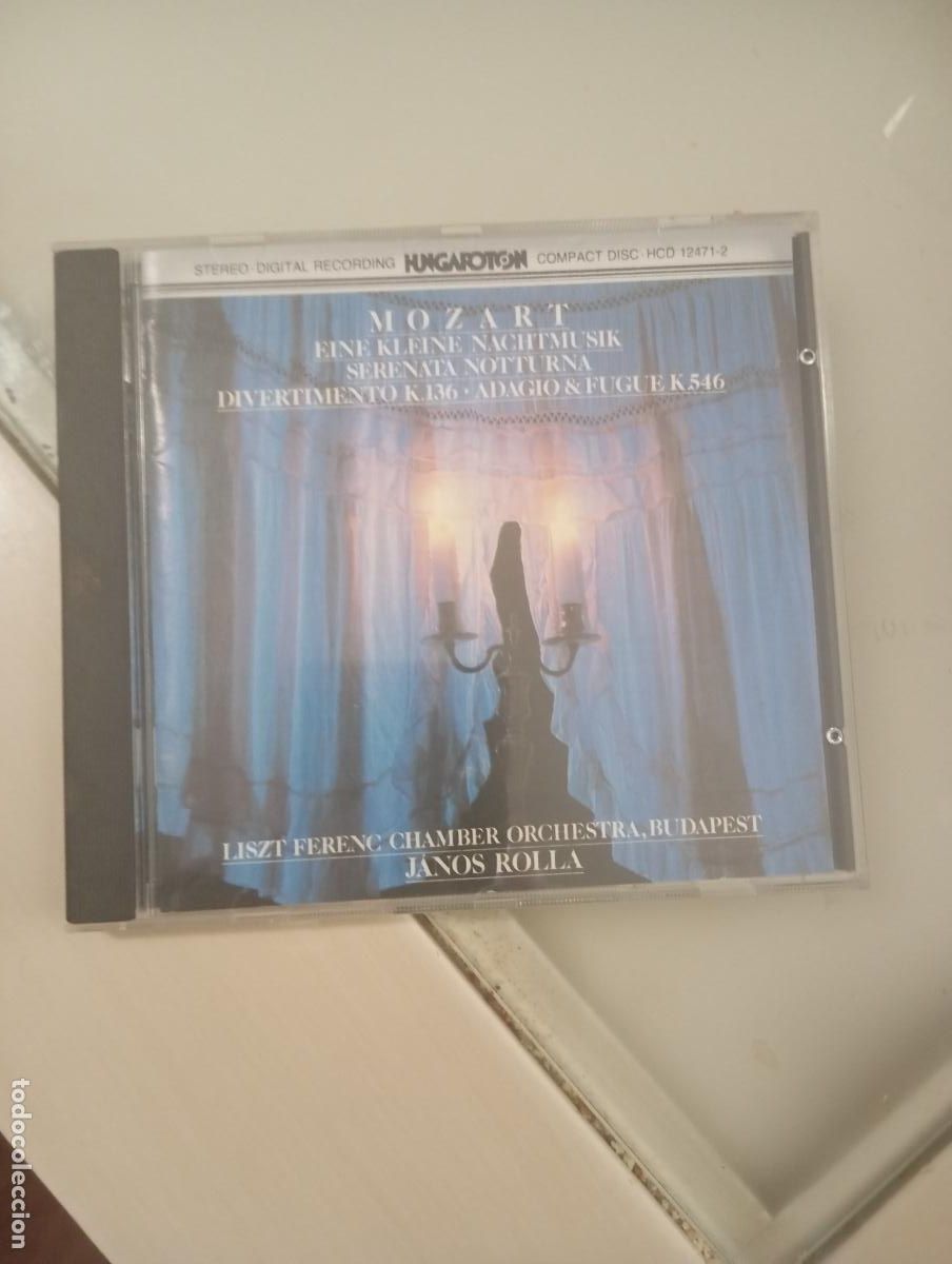 CDs de m&uacute;sica: CD Mozart: Eine kleine Nachtmusik / Serenata Notturna &ndash; Liszt Ferenc Chamber Orchestra &ndash; Hungaroton