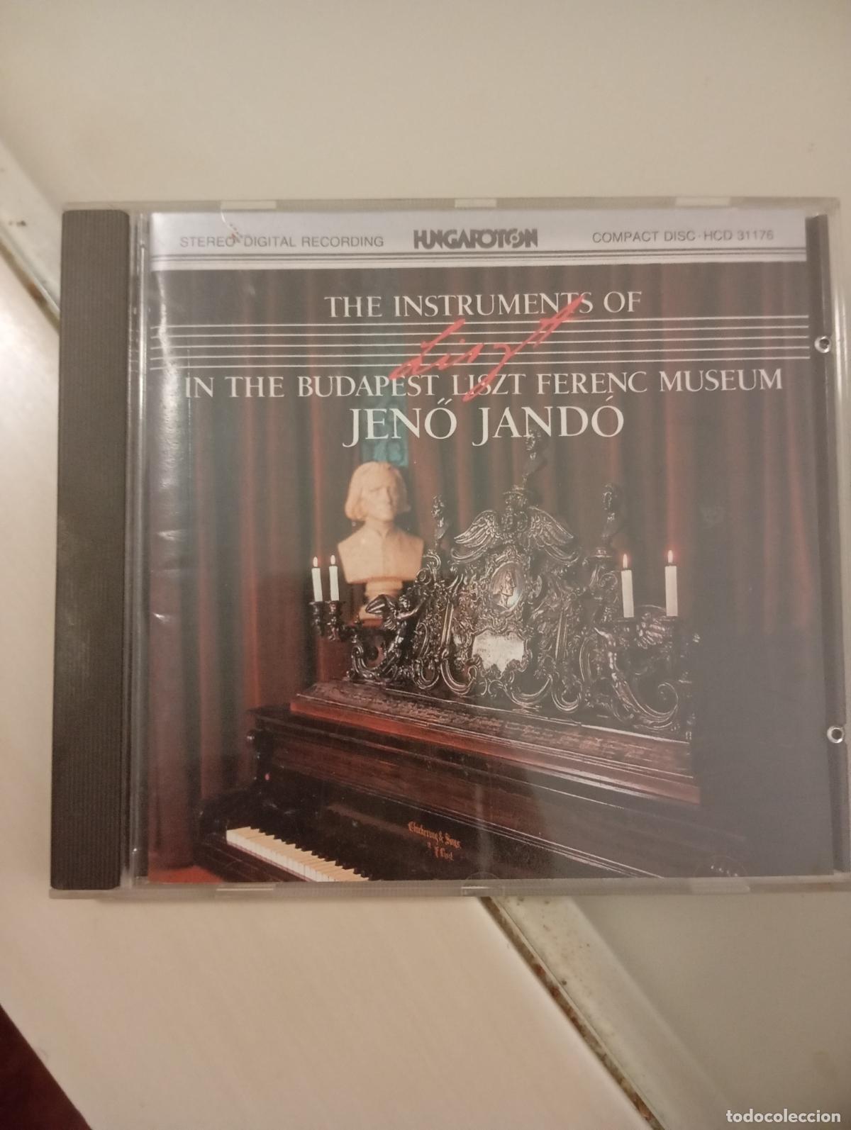 CDs de m&uacute;sica: CD The Instruments of Liszt in the Budapest Liszt Ferenc Museum &ndash; Jenő Jand&oacute; &ndash; Hungaroton