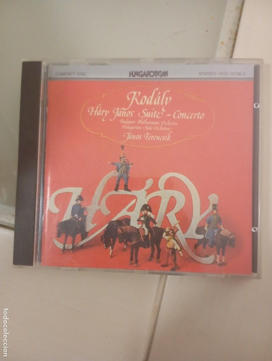 CDs de m&uacute;sica: CD Kod&aacute;ly: H&aacute;ry J&aacute;nos Suite / Concerto &ndash; J&aacute;nos Ferencsik &ndash; Hungaroton