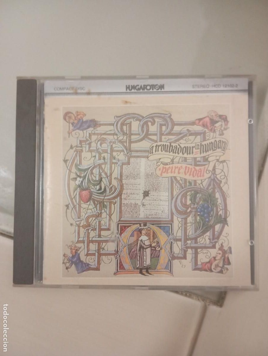 CDs de m&uacute;sica: CD A Troubadour in Hungary: Peire Vidal &ndash; Fraternitas Musicorum &ndash; Hungaroton