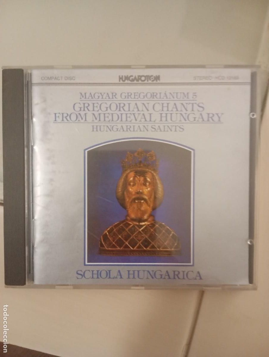 CDs de m&uacute;sica: CD Magyar Gregori&aacute;num 5: Gregorian Chants from Medieval Hungary &ndash; Schola Hungarica &ndash; Hungaroton