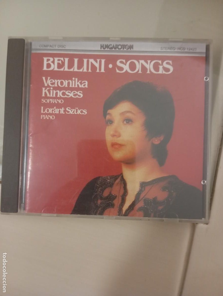 CDs de m&uacute;sica: CD Bellini: Songs &ndash; Veronika Kincses / Lor&aacute;nt Szűcs &ndash; Hungaroton