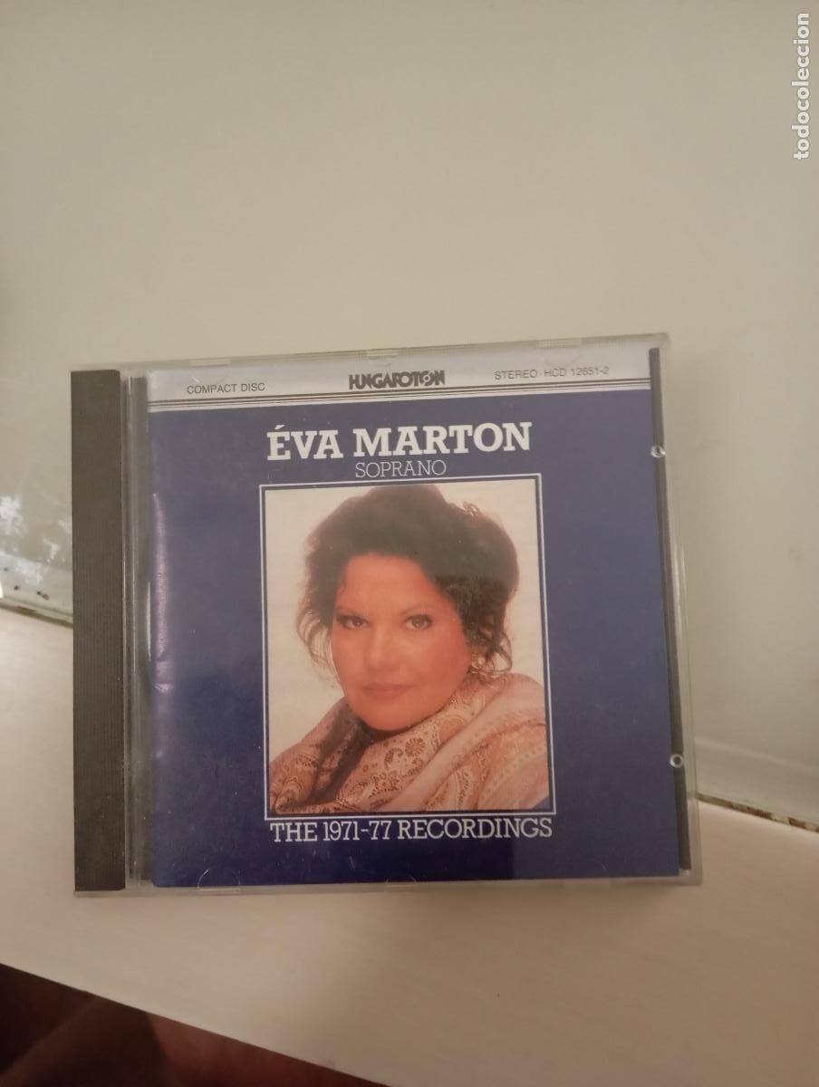 CDs de m&uacute;sica: CD &Eacute;va Marton (Soprano): The 1971-77 Recordings &ndash; Hungaroton