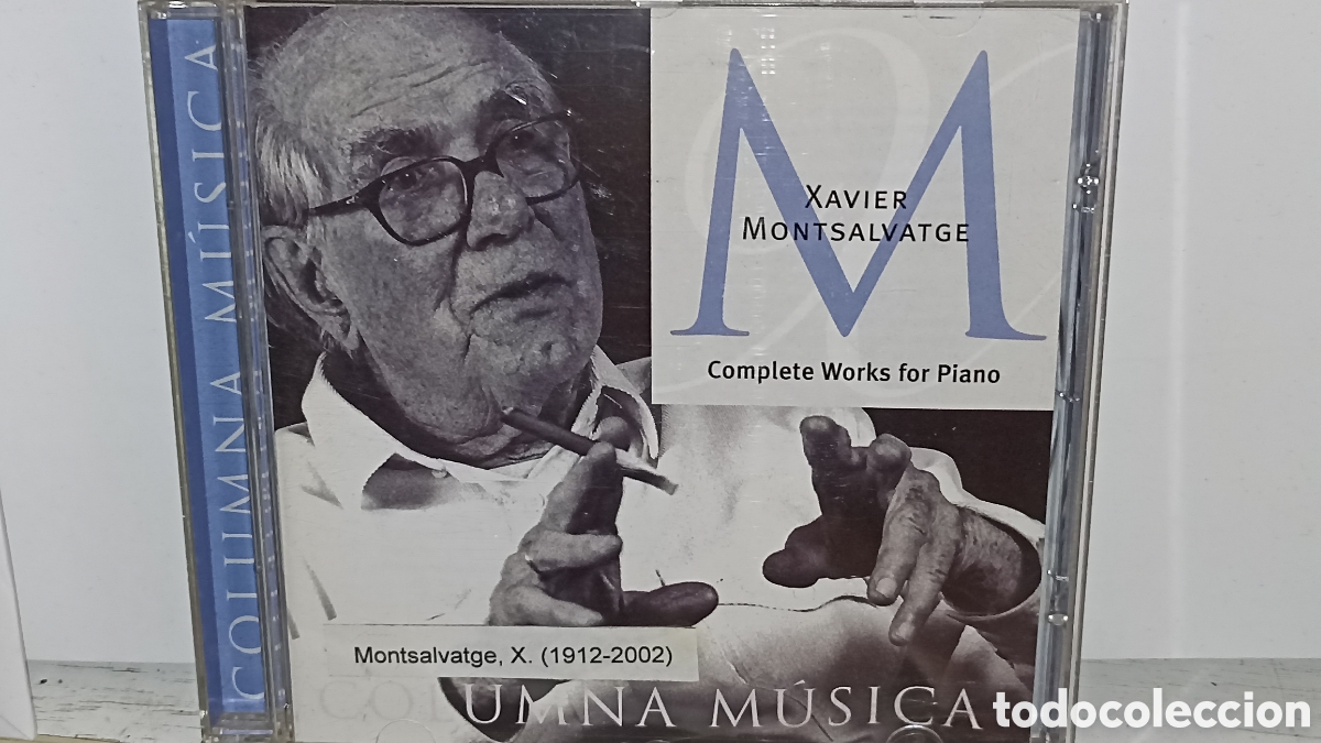 CDs de m&uacute;sica: CD Xavier Montsalvatge - Complete Works for Piano (Columna M&uacute;sica) - FIRMADO Y DEDICADO POR EL AUTOR